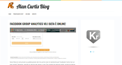 Desktop Screenshot of blog.alancurtis.it